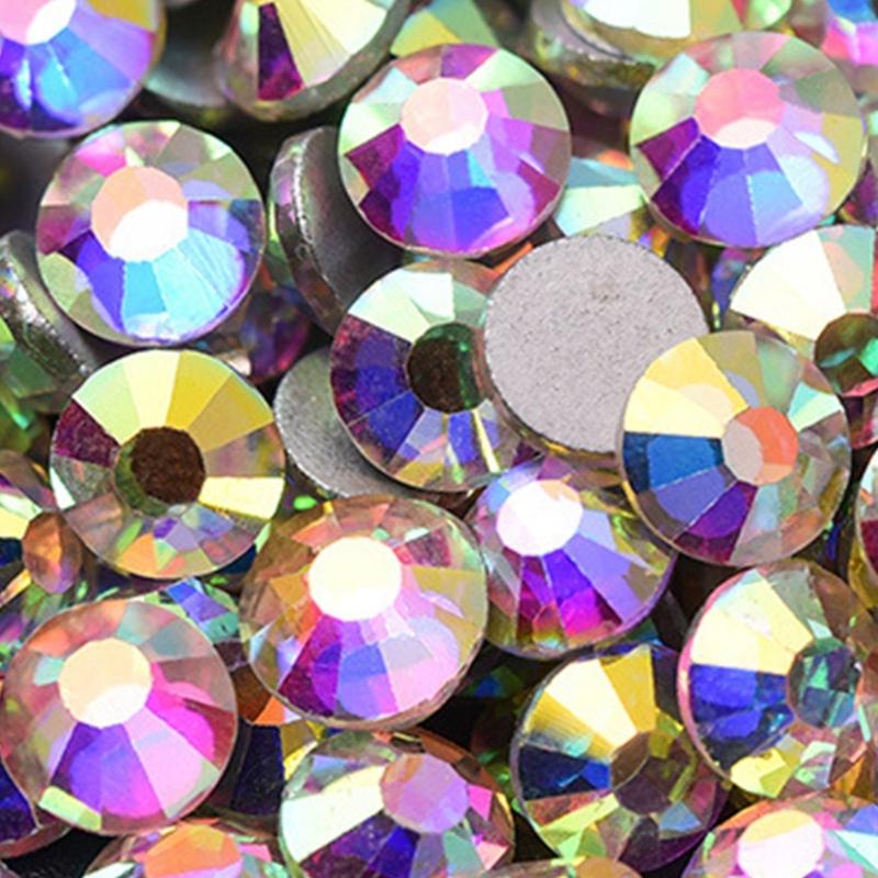 Pack of 1440 Assorted Crystals Beads With Storage Container Ideal for Craft and Artistics Projects