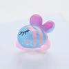 36Pcs Resin Children's Cartoon Rings Set Pink Kid Princess Ring  for Girl