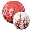 Klassische Bambuspapierlaternen für das Mittherbstfest: Pflaume, Orchidee, Bambus, Chrysantheme Lampenschirm - Traditionelle Chinesische Frühlingsdekoration.