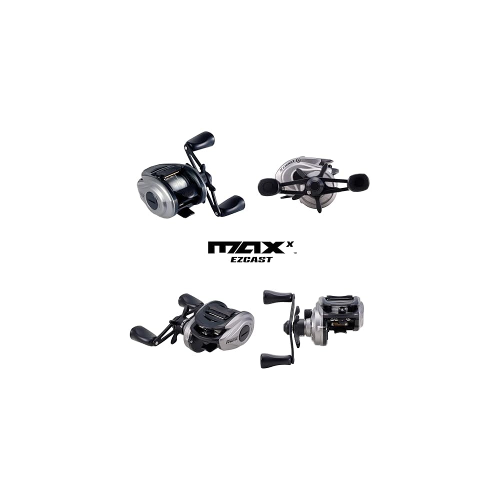 Abu Garcia Max X EZCAST Baitcasting Reel Lightweight Easy To Use for Beginners 7.1:1 Gear Ratio