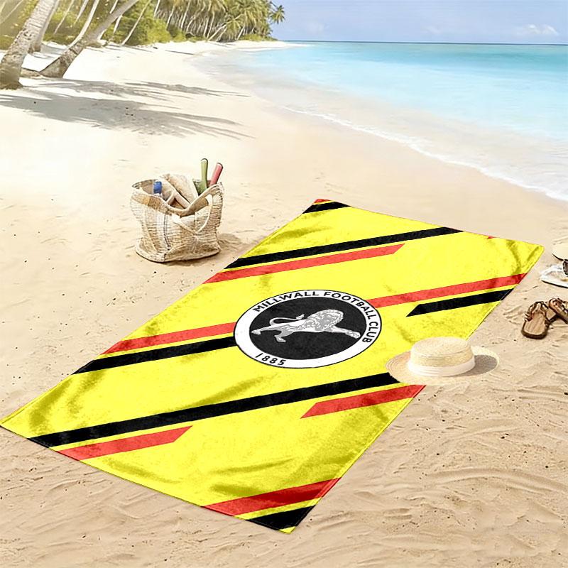 Millwall logo Beach Towel, Large Soft Quick Dry Towel for Beach Camping Swimming