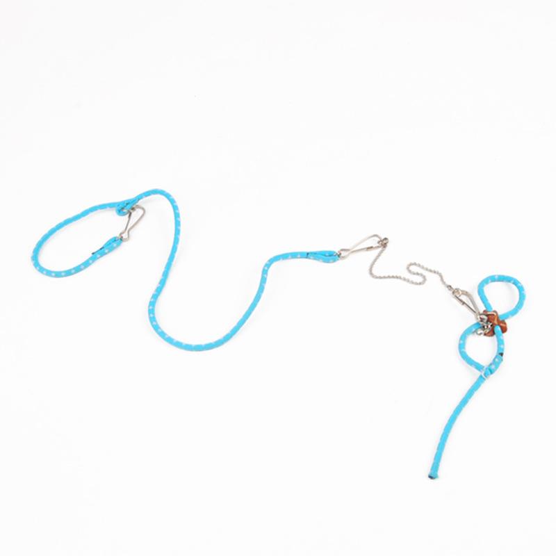 

New Small Pet Adjustable Soft Harness Leash Bird Parrot Mouse Hamster Ferrets Rat Pet Pig Leash Guinea Pig Accessories синий
