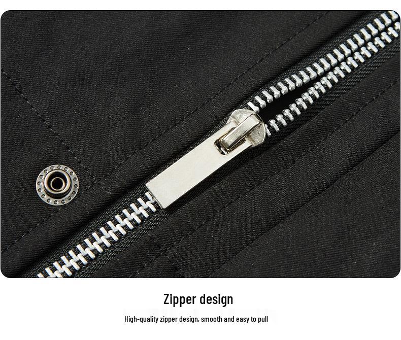 Plus Size Men's Versatile Lapel Jacket for Spring and Autumn