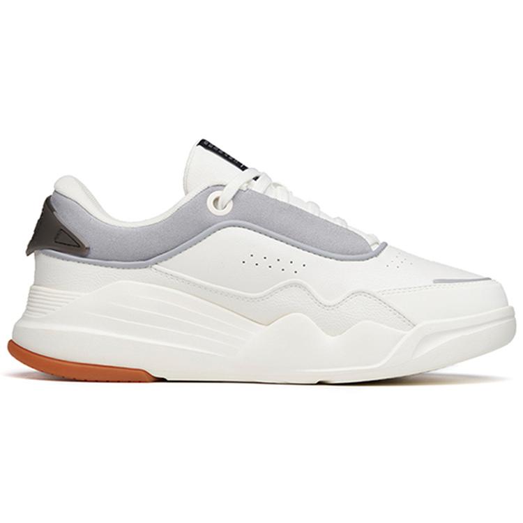 Anta Low top Skateboard Shoes Men's White Gray 912228093-3