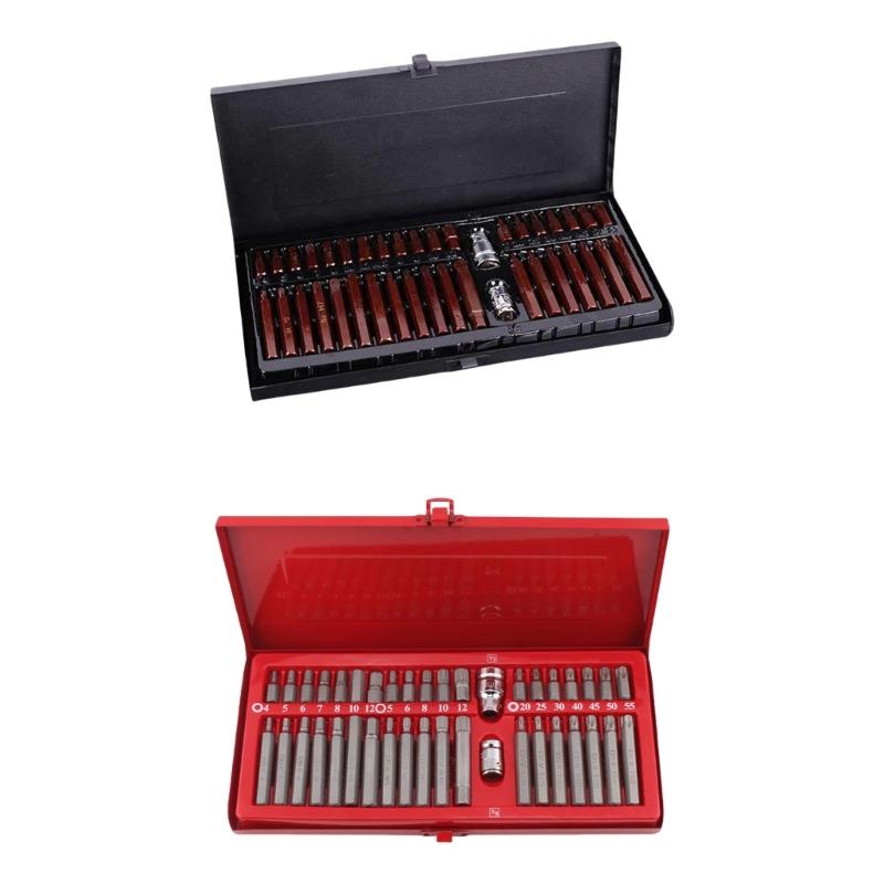 40Piece Professional Grades Hex Wrench Set Practical Carbon Steel Fastener Tool For Appliance Repair And Installation