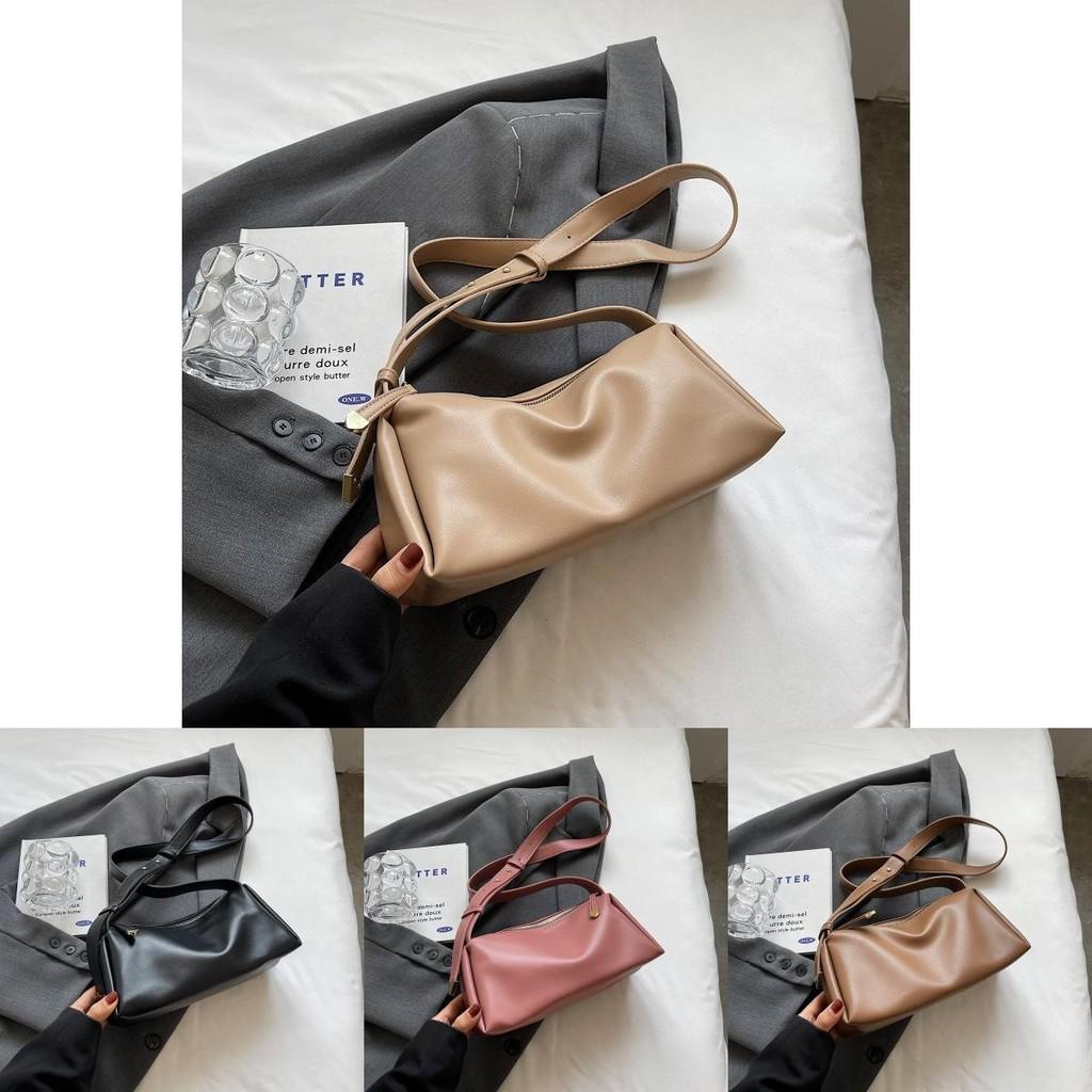 Stylowa Miękka Torba Listonoszka ze Skóry PU w Stylu Francuskim na Co Dzień