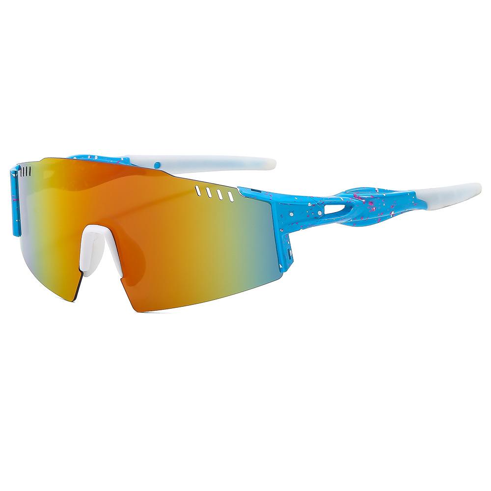 Fashion Sports Glasses New Style Of Outdoor Sunglasses For Men And Women Stylish Windproof Cycling Sun Glasses For Bike 9004