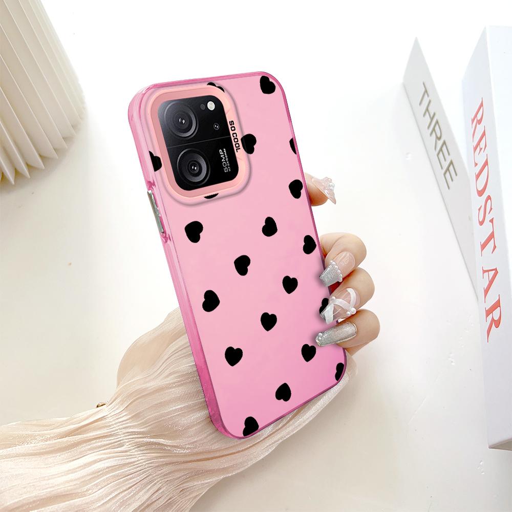 Painted Pattern Colorful Sliver Double Sided Hard Shell Shockproof Anti-fall Phone Casing for Xiaomi Redmi Poco