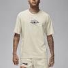 Jordan X SoleFly Kollaboration Sportlich Lässig Logo Stickerei Print Muster Rundhals Kurzarm T-Shirt Herren T-Shirts Off-White FQ3803-203