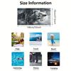 Cute Wolf Print Beach Towel, Adorable Animal Art Quick-Dry Sand-Free Microfiber Bath Towel for Yoga, Swim Pool and Summer Travel