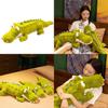 Plush Crocodile Pillow With Large Eyes And Short Plush For Girls Sleep Comfort