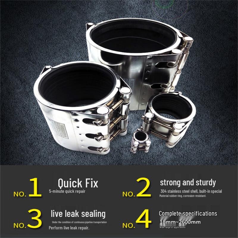 Stainless Steel Pipe Repair Clamp