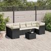 VidaXL Garden Lounge Set with Cushions 8 Pcs, Sofas with Adjustable Feet, Outdoor Furniture Set Patio Terrace, 3249125