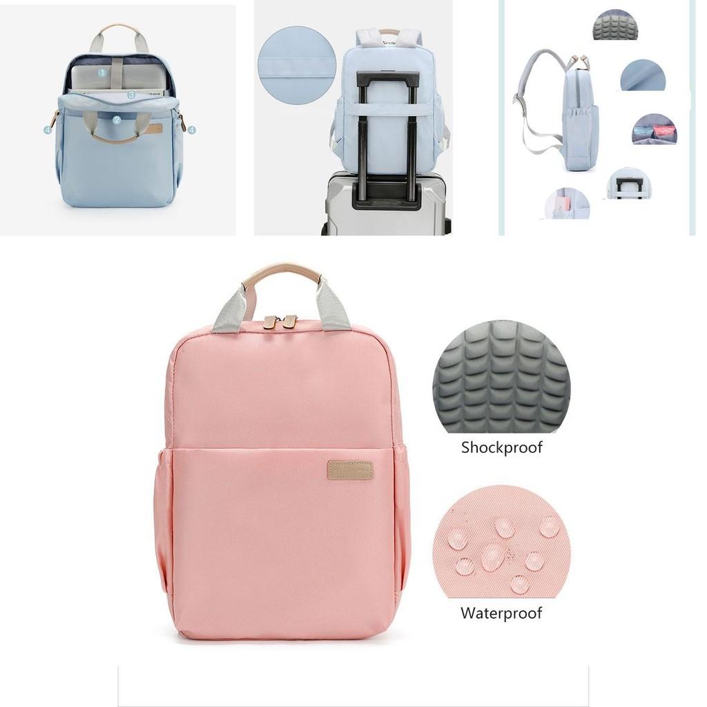 Stylish And Lightweight Nylon Backpack For High School Students 20-35l Capacity Multiple Colors