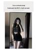 High-Waisted Retro Black Denim Slimming Shorts - 2025 Summer Trend