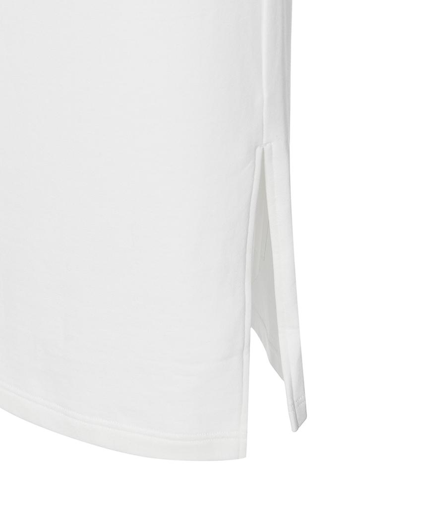 Ucla Women'S Full Elastic Side Slit Terry Skirt [O-White](Uz9Sr50_33)