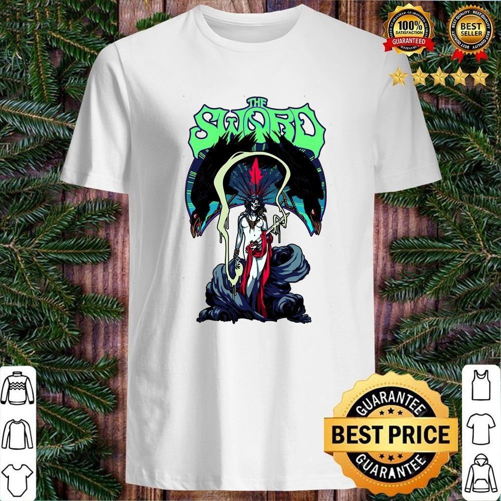 

New The Sword Album Music Short Sleeve T Shirt White S-5XL SE732 Unisex T-Shirt S