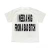 Man Women Summer Goth Harajuku Loose Women T Shirt Casual Short Sleeve Letter Print Tshirt Summer T-Shirt Top Tee Y2k