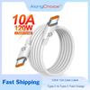 10A 120W ülikiire laadimisega USB-tüüpi C-kaabel iPhone 16 15 Huawei P60 P50 USB C-andmesidekaabli juhe Xiaomi Samsung Poco Redmi jaoks