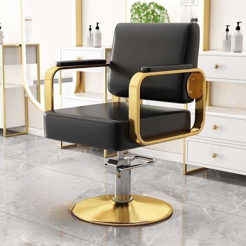 High-End Reclining & Liftable Barber Chair for Salon and Hairdressing