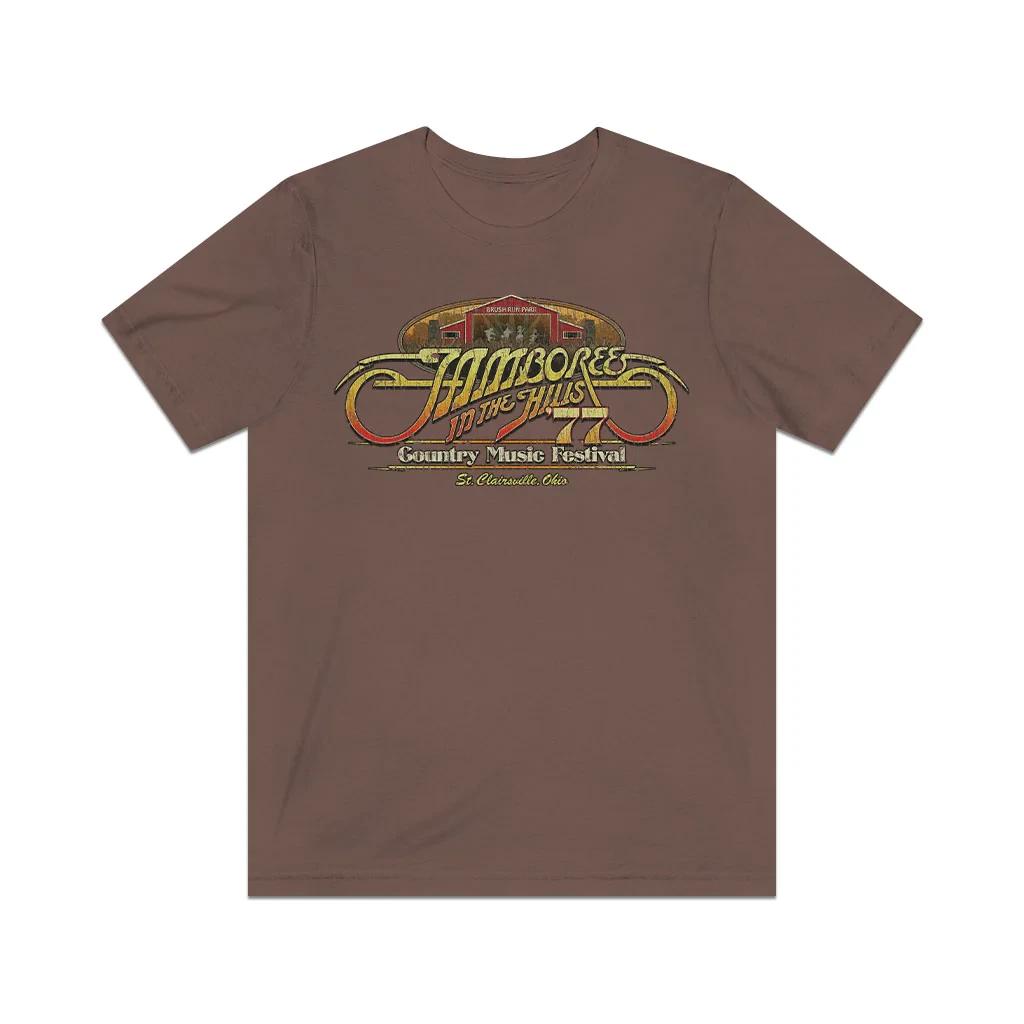 

Jamboree in the Hills 1977 Vintage Men s T shirt L