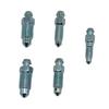 2/10Pcs Motorcycle Brake Caliper Oil Drain Deflation Screws M8 M10 With Rubber Cap For Caliper Air Bleed Nipple Bolts