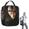 Resident Evils Leon Kennedy Game Insulated Lunch Bag for Women Children Leakproof Food Boxes Thermal Lunch Box Tote