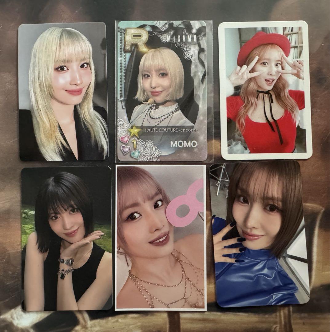 

[USED] TWICE MISAMO Momo trading card