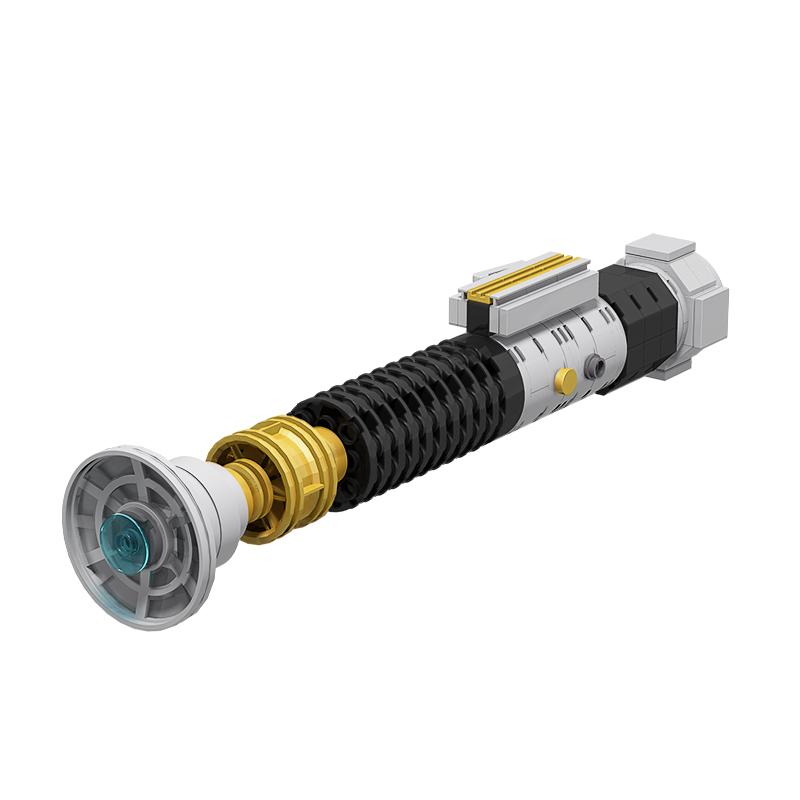 Model Space Movie Figures Weapon Lightsaber Hilt Sets Building Blocks Toys for Children Gift