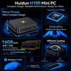 Huidun H100 MINI PC Intel Core 5 210H 13th Gen Intel UHD Graphics 16GB DDR4 SSD 512GB Windows 11 Pro