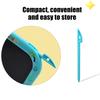 Mini LCD Writing Tablet Keychain with Pen Kids Colorful Doodle Notepad Erasable Drawing Board Sketch Pad Bag Backpack