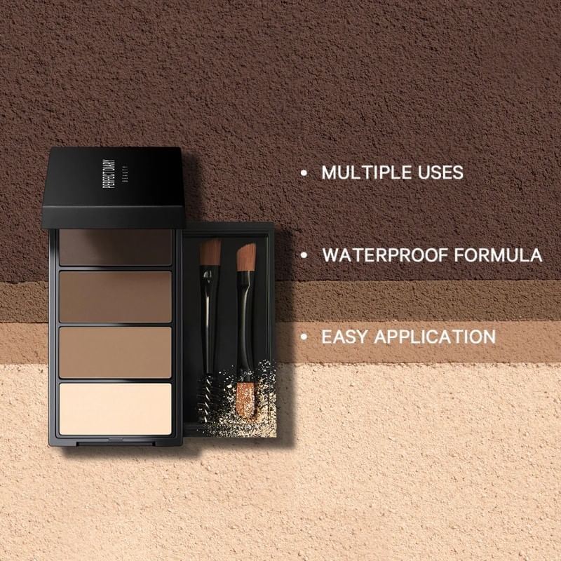 PERFECT DIARY - 4 Color Modelling Eyebrow