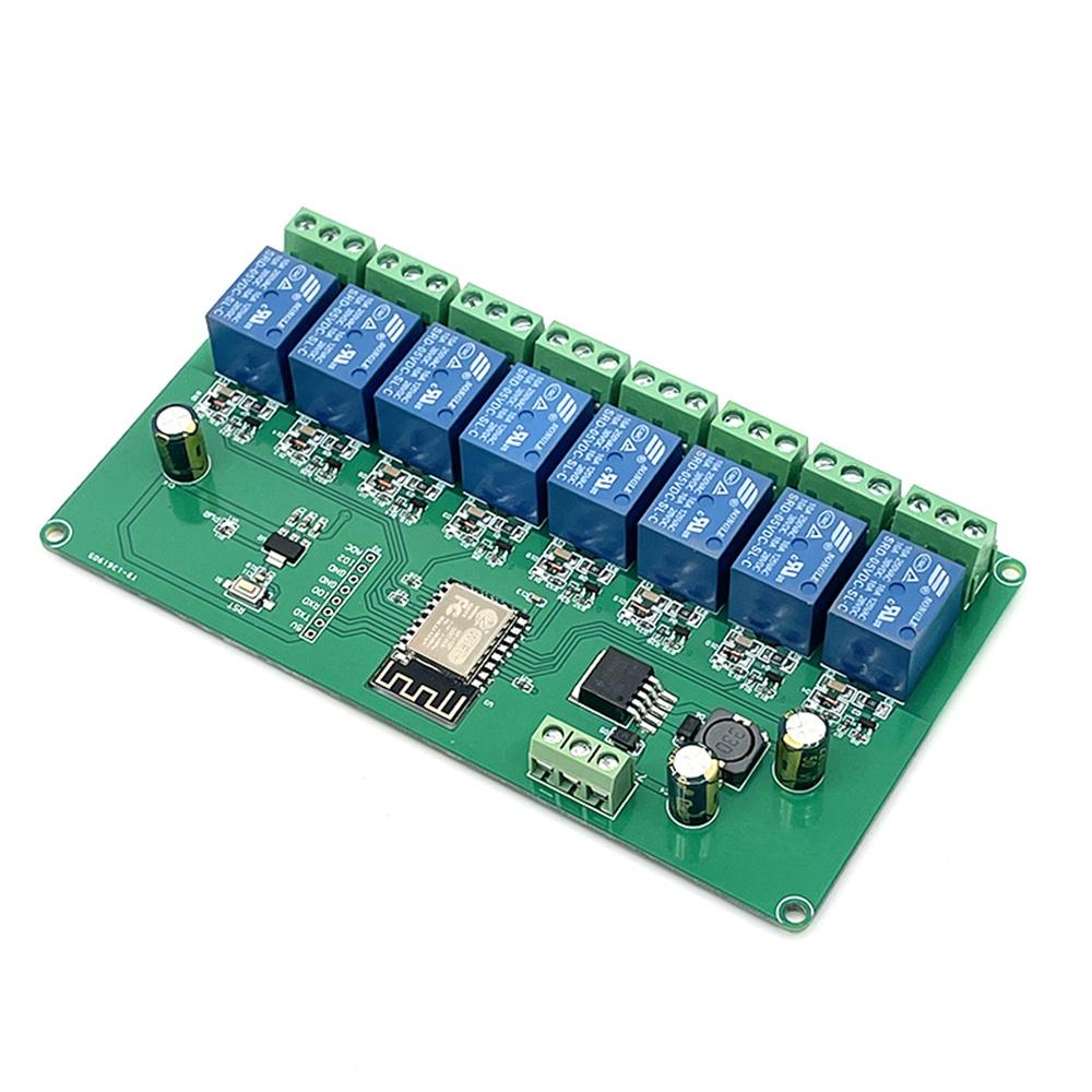 5V/8-80V ESP8266 Drahtloses WIFI 1 2 4 8 Kanal Relaismodul ESP-12F Wifi Entwicklungsboard für Arduino AC/DC Netzteilmodul