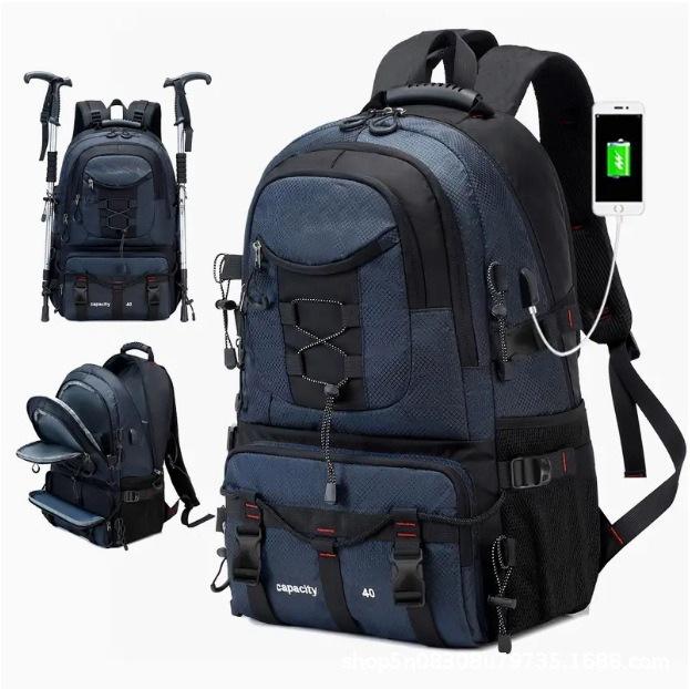 Extra Large Capacity Men's Mountaineering Backpack - Travel & Outdoor Fashion