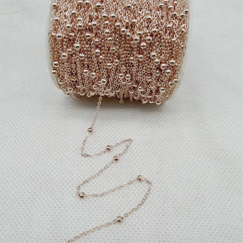 2yards Golded/silvered Plated Necklace Chain for Jewelry Making Findings DIY Necklace Chains Materials Handmade