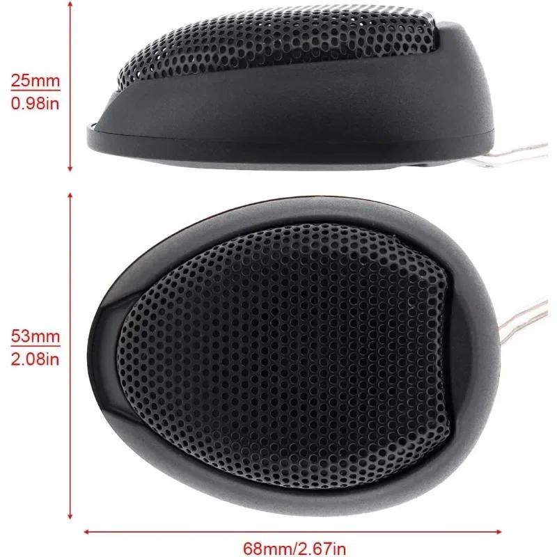 Super Power Car Dome Tweeter 1 Pair 1000W Waterproof Universal High Noise Reduction Hifi Audio High Frequency Speaker