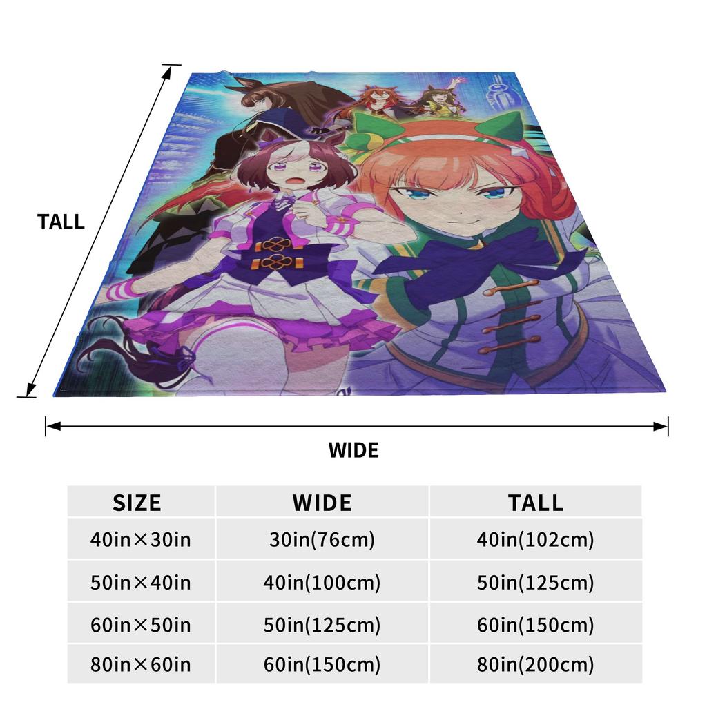 Prettys Derbys Horse Girls Blankets  Warm Soft Aesthetic Plush Throw Blanket For Girls Boys Home Decor Bedspread Bed Cover