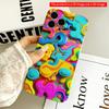 2DFlat Vibrant Fluid Abstract Phone Case All Inclusive Film Hard iPhone Case, Compatible with iPhone 18 Pro Max 17 16 15 14 13 12 11