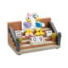 Seto Craft Perpetual Calendar Donald & Daisy, Height Approx. 7cm, SD-5576