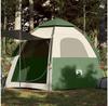 Vidaxl 4-person Cabin Tent Green Quick-assembly