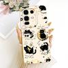 For Infinix Note 50 Pro+ Cute Cat Flower Cartoon Phone Case For Infinix Note 50 Pro Plus X6856 Shockproof Soft Silicone Bumpers
