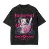 Needy Streamer Overload Game T-shirt Vintage Washed Y2K Aesthetic Unisex Oversized Short Sleeve Summer Cotton Retro Streetwear