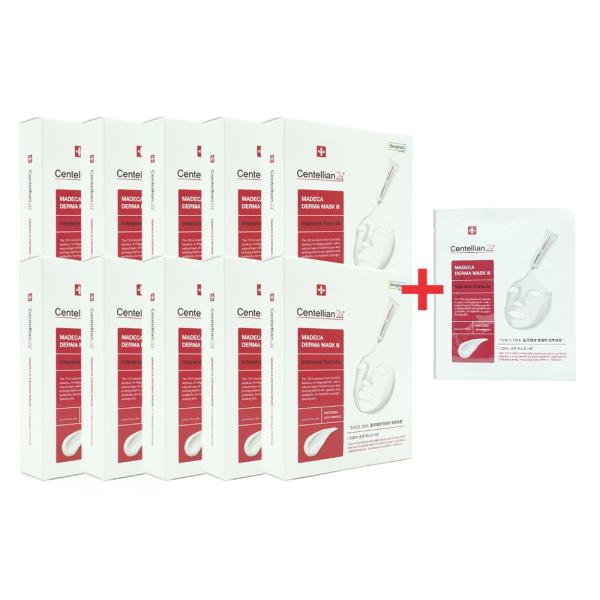 CENTELLIAN24 Madeca Derma Mask 3 Intensive Formula 10 Boxes + 1 Sheet (101 Sheets)