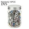Mystery Jewelry Box 10/15/20/25/30/35Pcs Jar for Women, Mixed Necklaces Earrings Rings Bracelets Set, Lady Gift Gothic Ocean Theme Kit with