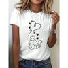Comfortable Versatile Women's Short-sleeved Fashion Loose Cotton Top Casual T-Shirts Women’s