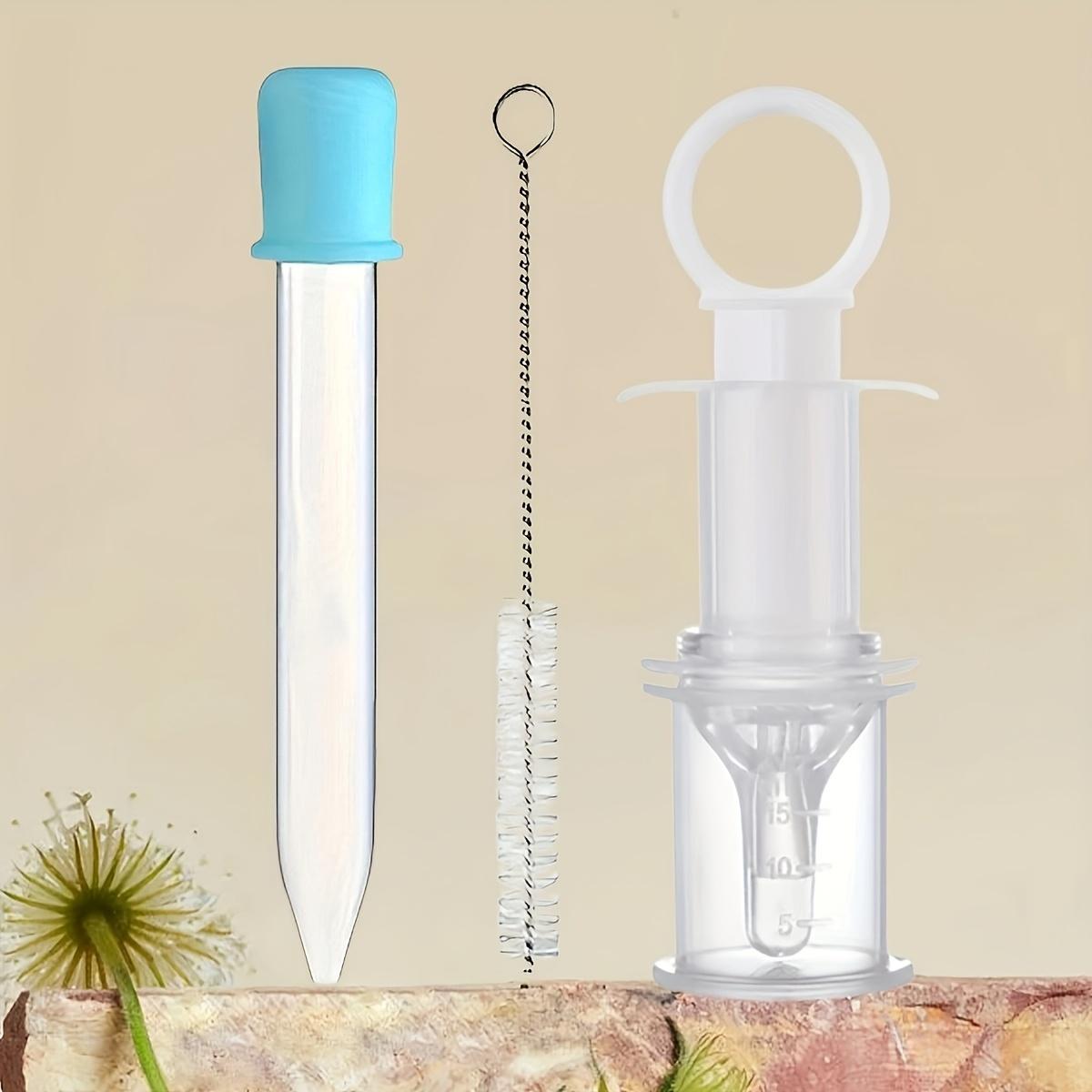 

1 набор дозаторов лекарств для домашних животных, 2 соски с 2 выходами, защита от удушья, устройство для кормления молодых животных, 3PCS