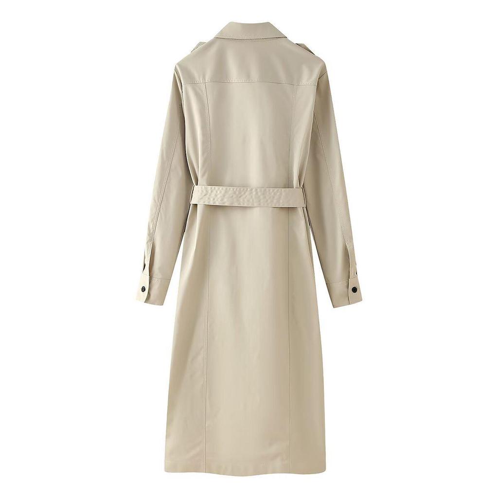 Cappotto Trench Moda Donna Autunno/Inverno 2024 Abito 6465