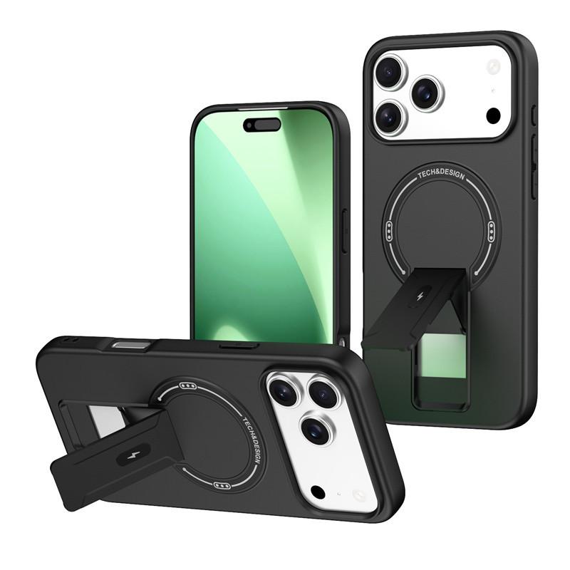 Чехол-подставка Shield Bracket для Google Pixel 10Pro XL, Магнитный чехол с защитой от падений для Google Pixel 9Pro Google Pixel 10 Pro XL/Pixel 9 Pro XL чёрный