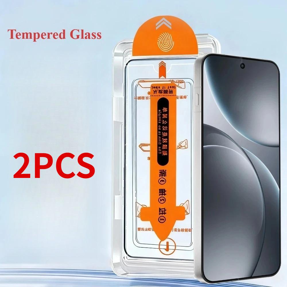 Snadná instalace Sada proti otiskům prstů a prachu pro Xiaomi Poco F8 F7 Ultra Pro Ochranná fólie z tvrzeného skla Bezprašná kabina