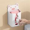 Wall Mounted Cartoon Tissue Box Waterproof Self Adhesive Napkin Holder Home Disposable Gloves Storage Case Kitchen Organizer